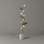 IQ4273 ALMOND FLOOR LAMP 
