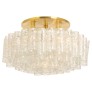 IQ4282 DORIA ICE GLASS TUBES CHANDELIER