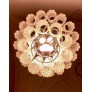 IQ4284 1X MIDCENTURY MODERN MURANO CHANDELIER