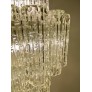 IQ4284 1X MIDCENTURY MODERN MURANO CHANDELIER