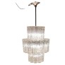 IQ4284 1X MIDCENTURY MODERN MURANO CHANDELIER