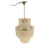 IQ4284 1X MIDCENTURY MODERN MURANO CHANDELIER