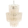 IQ4284 1X MIDCENTURY MODERN MURANO CHANDELIER