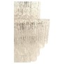 IQ4284 1X MIDCENTURY MODERN MURANO CHANDELIER