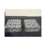IQ4285 PAIR OF VINTAGE SCONCES IN CRYSTAL WALL LAMP