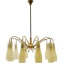 IQ4287 VINTAGE SPUTNIK CHANDELIER