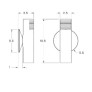 IQ4292 GROOVE SCONCE