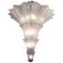 IQ4297 PALATIAL GIGANTIC FRENCH ART DECO ART GLASS CHANDELIER
