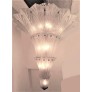 IQ4297 PALATIAL GIGANTIC FRENCH ART DECO ART GLASS CHANDELIER