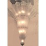 IQ4297 PALATIAL GIGANTIC FRENCH ART DECO ART GLASS CHANDELIER