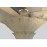 IQ4297 PALATIAL GIGANTIC FRENCH ART DECO ART GLASS CHANDELIER