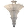 IQ4297 PALATIAL GIGANTIC FRENCH ART DECO ART GLASS CHANDELIER