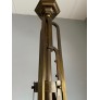 IQ4301 PURE ART DECO LAYERED ALABASTER PENDANT LIGHT
