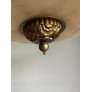 IQ4301 PURE ART DECO LAYERED ALABASTER PENDANT LIGHT