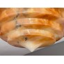 IQ4302 PURE ART DECO ALABASTER PENDANT LIGHT