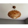 IQ4302 PURE ART DECO ALABASTER PENDANT LIGHT