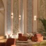 IQ4311 DAHLIA ALABASTER WALL LAMP