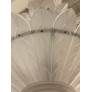 IQ4326 GRAND FRENCH ART DECO THREE TIERED SIGNED SABINO CHANDELIER