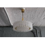 IQ4327 MURANO ICE GLASS TUBES CHANDELIER