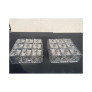 IQ4329 PAIR OF VINTAGE SCONCES IN CRYSTAL WALL LAMP