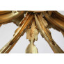 IQ4344 FRENCH BELLE EPOQUE GILT-BRONZE AND CUT-GLASS FIGURAL CHERUB & PUTTO CHANDELIER