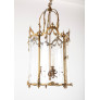 IQ4349 BRONZE FIVE-SIDED NEOCLASSIC FORM LANTERN