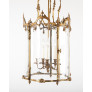 IQ4349 BRONZE FIVE-SIDED NEOCLASSIC FORM LANTERN