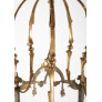 IQ4350 ITALIAN PAINTED AND GILDED FIVE-SIDED LANTERN