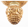 IQ4350 ITALIAN PAINTED AND GILDED FIVE-SIDED LANTERN
