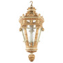 IQ4350 ITALIAN PAINTED AND GILDED FIVE-SIDED LANTERN