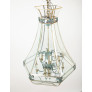 IQ4351 UNUSUAL LARGE HEXAGONAL SHAPED BRONZE LANTERN