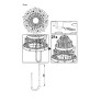 IQ4374 LARGE CHANDELIER SCULPTURE