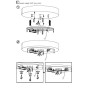 IQ4374 LARGE CHANDELIER SCULPTURE