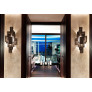 IQ4388 STEEL PLATES WALL LIGHT