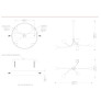 IQ4389 TULIP CEILING LIGHT