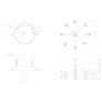 IQ4392 THERA CHANDELIER
