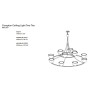 IQ4396 COMPTON CEILING LIGHT