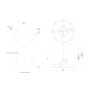 IQ4400 PARADISO CEILING LIGHT
