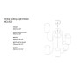 IQ4401 EMILE CEILING LIGHT