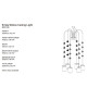IQ4402 EMILE WILLOW CEILING LIGHT
