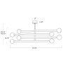 IQ4405 BEAUBIEN CHANDELIER