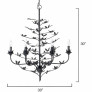 IQ4407 BLOOMING CHANDELIER