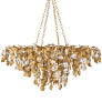 IQ4414 LUCULLAN GOLD CHANDELIER
