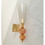 IQ4421 PURPLE AND GRAY MID CENTURY MODERN MURANO SCONCES
