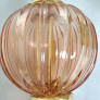 IQ4421 PURPLE AND GRAY MID CENTURY MODERN MURANO SCONCES