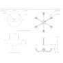 IQ4447 ROUND LARTIGUE CHANDELIER
