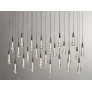 IQ4474 SOLITAIRE LINEAR CHANDELIER