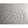 IQ4474 SOLITAIRE LINEAR CHANDELIER
