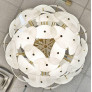 IQ4482 MURANO MID-CENTURY MODERN “LENTI” SPUTNIK CHANDELIER