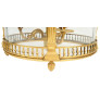 IQ4484 19TH CENTURY BRASS HALL LANTERN